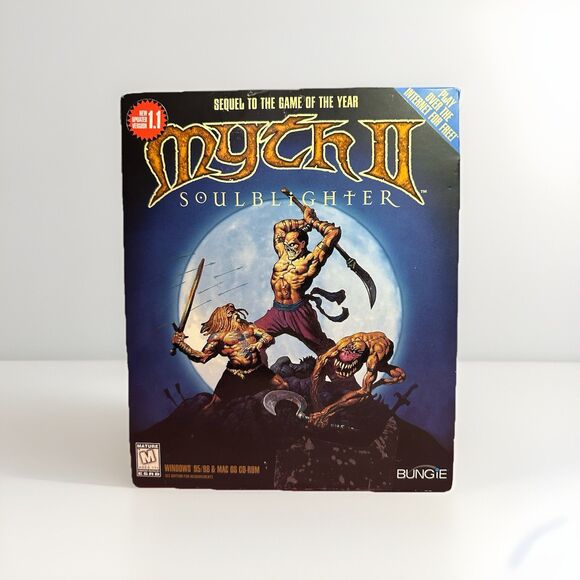 Myth II: Soulblighter (Windows/Mac 1998) Open Box Sealed Game. Never Been Used - Picture 1 of 10
